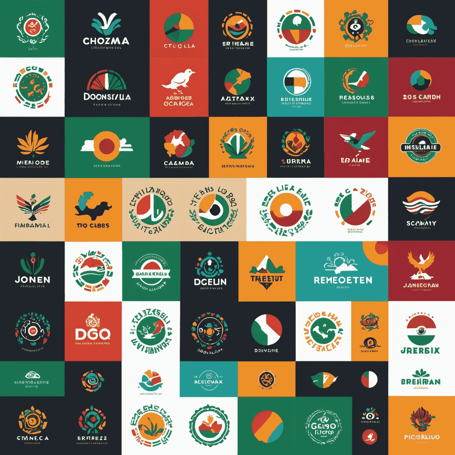 Collage de logos de startups mexicanas de IA, mostrando la diversidad y el dinamismo del ecosistema de startups en el país